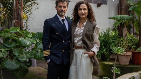 Toni Acosta y Rodolfo Sancho en Trazos Ocultos