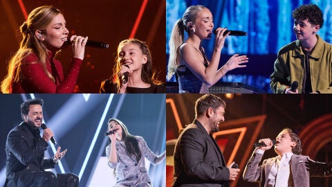 Antonio Orozco, Ana Mena, Edurne, Luis Fonsi actuaron junto a sus talents en la Gran Final de La Voz Kids