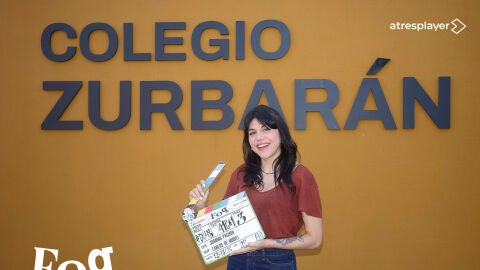 Angy en el rodaje de 'FoQ: La Nueva Generaci&oacute;n'