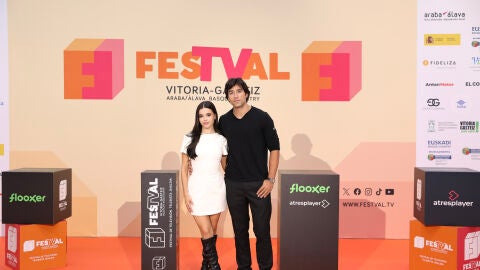Nadia Vilaplana y Nacho Serrano en el FesTVal de Vitoria