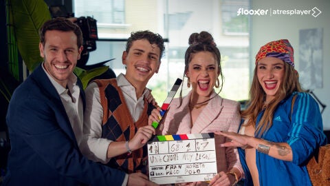 Cástor Iglesias, Álvaro Jurado, Candela Pradas y Sofía Surferss, elenco de Una choni muy legal